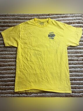 Anti Social Social Club x good year Yellow Graphic Tee